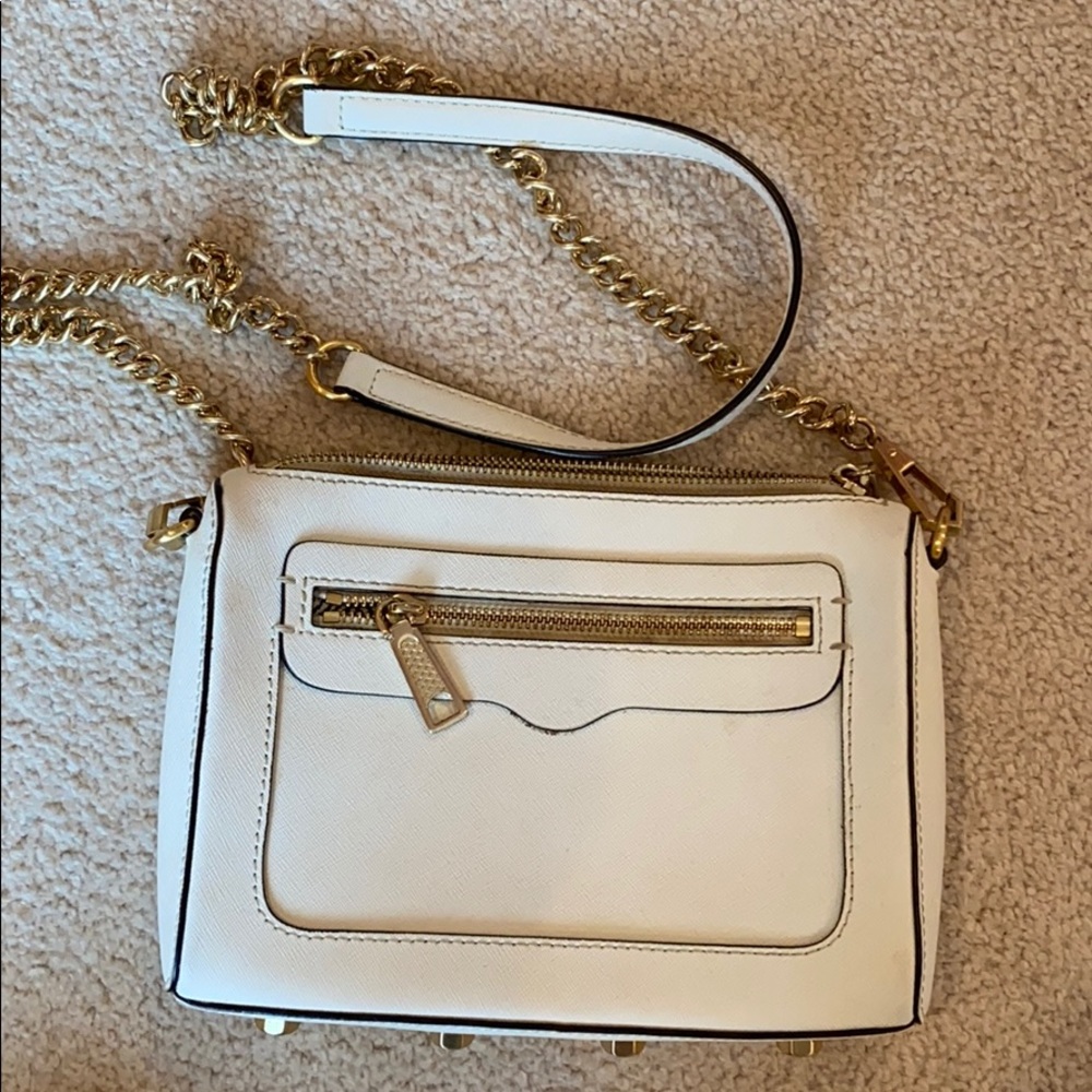 Rebecca minkoff white purse